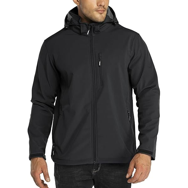 softshell-jacket-black.jpg Softshell Jacket (BLACK) - Image 1